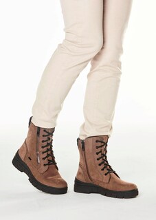 Halbstiefel mit Schnürung und Reißverschluss thumbnail 7