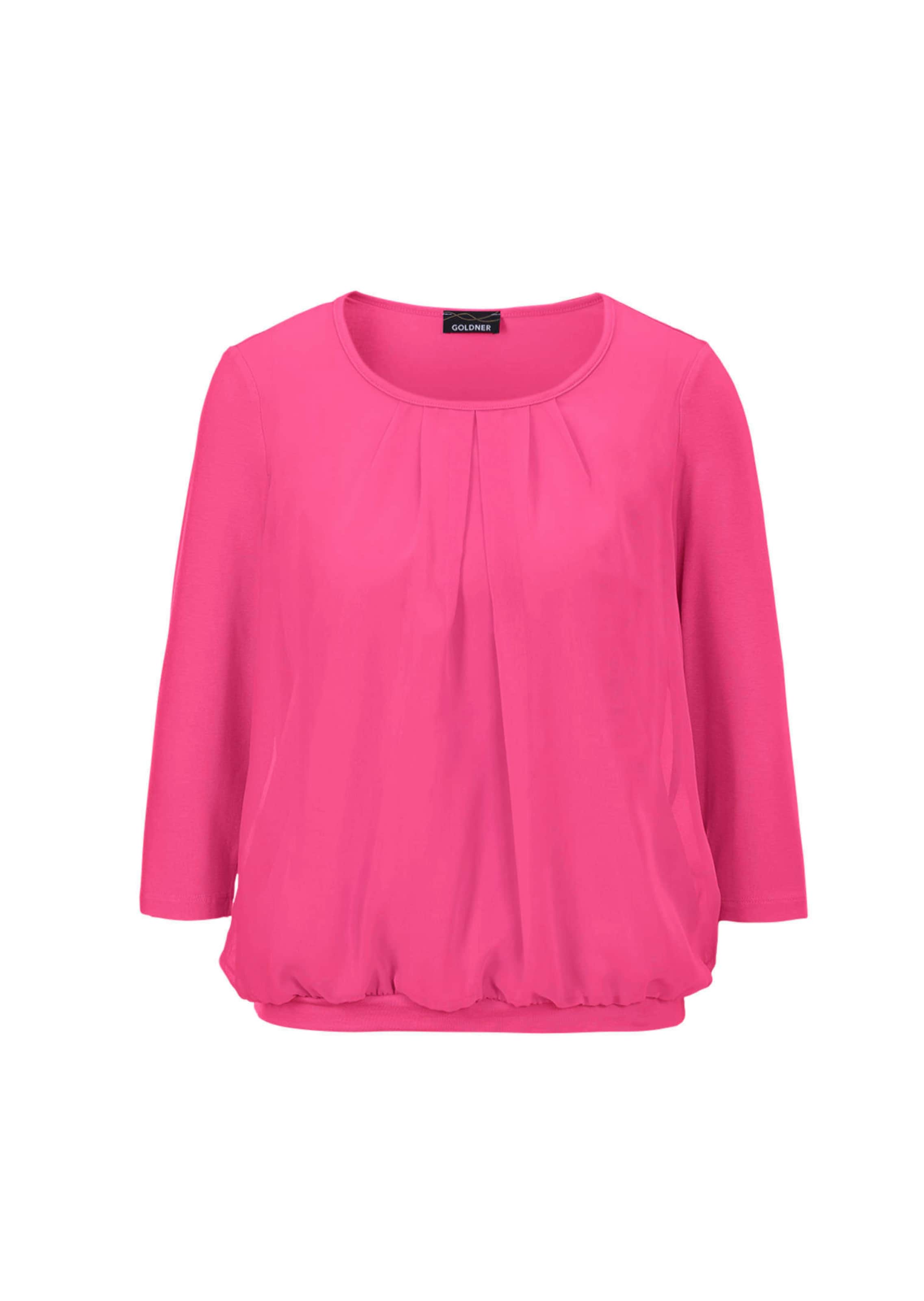 Verzorgd shirt in elegante blouselook