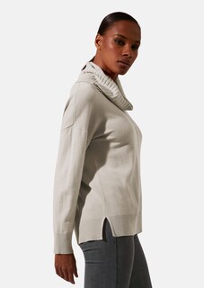 Pullover mit grossem Capuchon-Kragen thumbnail 5