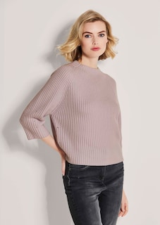 Kaschmir-Pullover mit 3/4-Ärmeln thumbnail 1