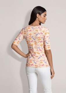 Kurzarm-Shirt mit Sommerprint thumbnail 4