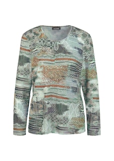 T-shirt en tricot imprimé thumbnail 6