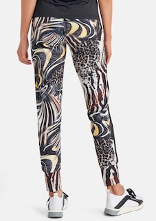 Jogg-Pants mit abstraktem Animalprint thumbnail 4