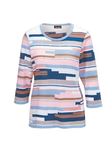 Pull ultra-doux avec incrustation soignée thumbnail 4