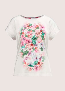 Rundhals-Shirt mit platziertem Print thumbnail 7