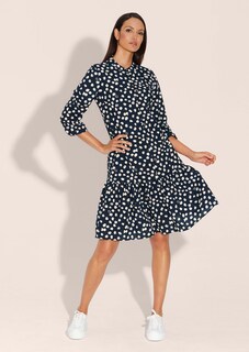 Baumwollkleid mit Unikat-Print thumbnail 3