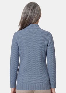 Pull en tricot col camionneur thumbnail 3