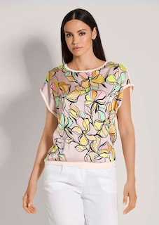 Rundhals-Shirt mit Unikat-Print thumbnail 2