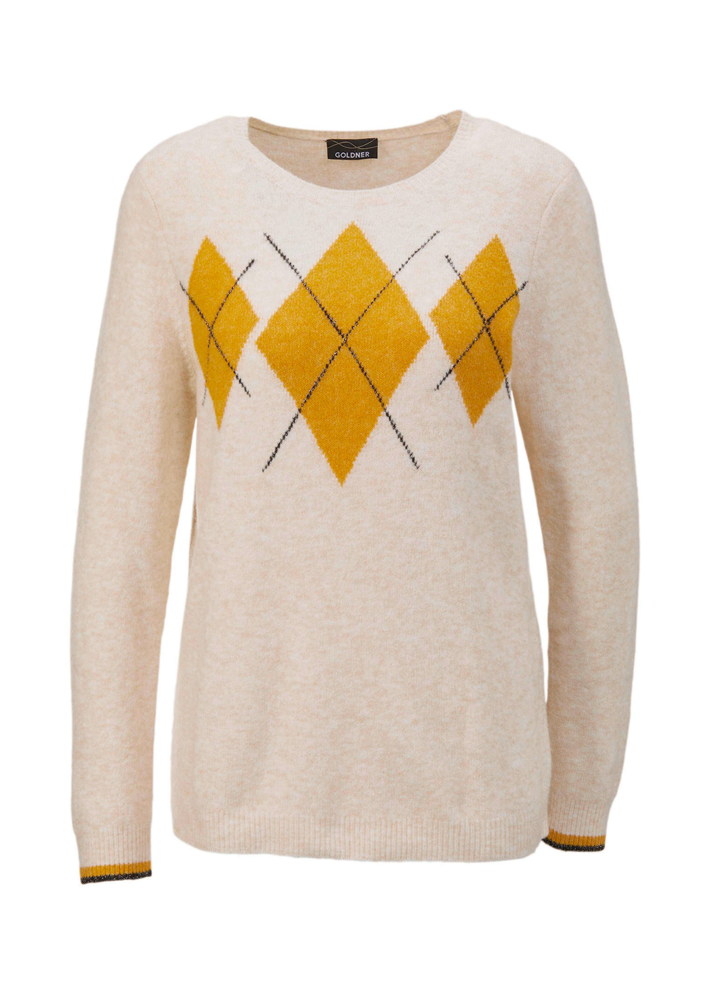 Zachte pullover met hoogwaardige intarsia