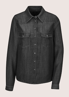 Blouse in denim look thumbnail 7