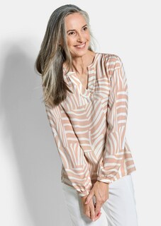 Lichte blouse van pure viscose thumbnail 4