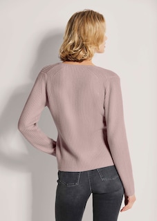 Pull en cachemire à col en V thumbnail 4