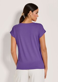 Casual V-neck top thumbnail 3
