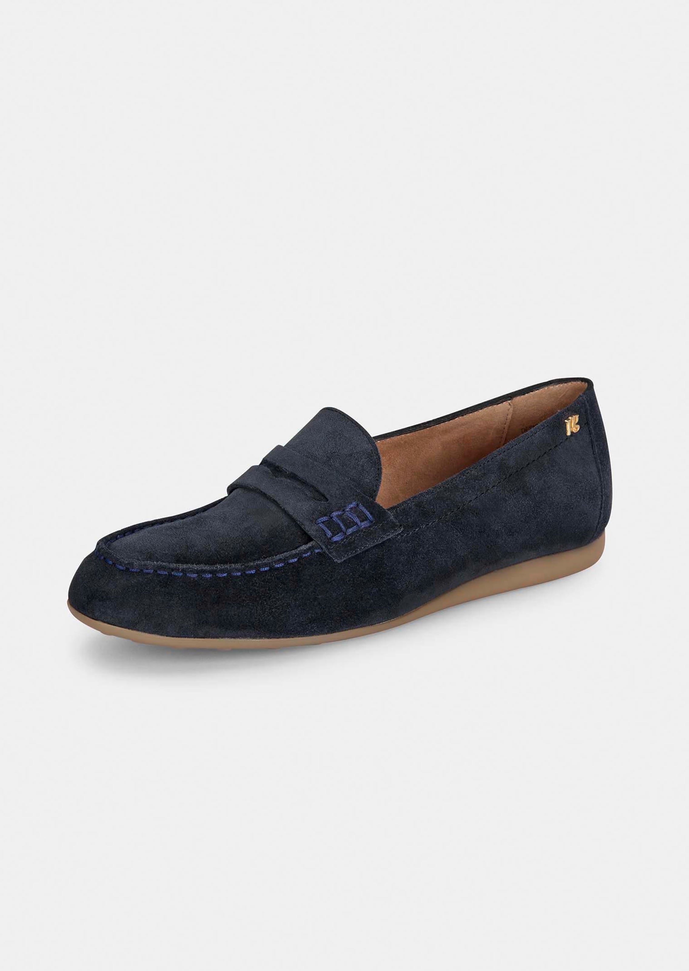 Klassischer Slipper aus Rauleder
