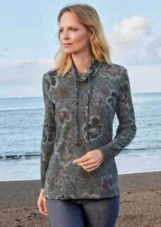 Langarmshirt in Strickoptik thumbnail 7