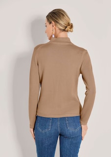 Tricot blazer. Puur katoen thumbnail 3