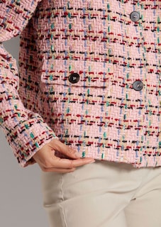 Kurzer Blazer mit Struktur thumbnail 6