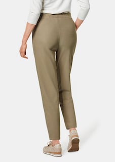 Sportieve joggpants van gestructureerd materiaal thumbnail 3