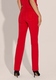 M-Jeans in gerader Form mit Logo-Stickerei thumbnail 4