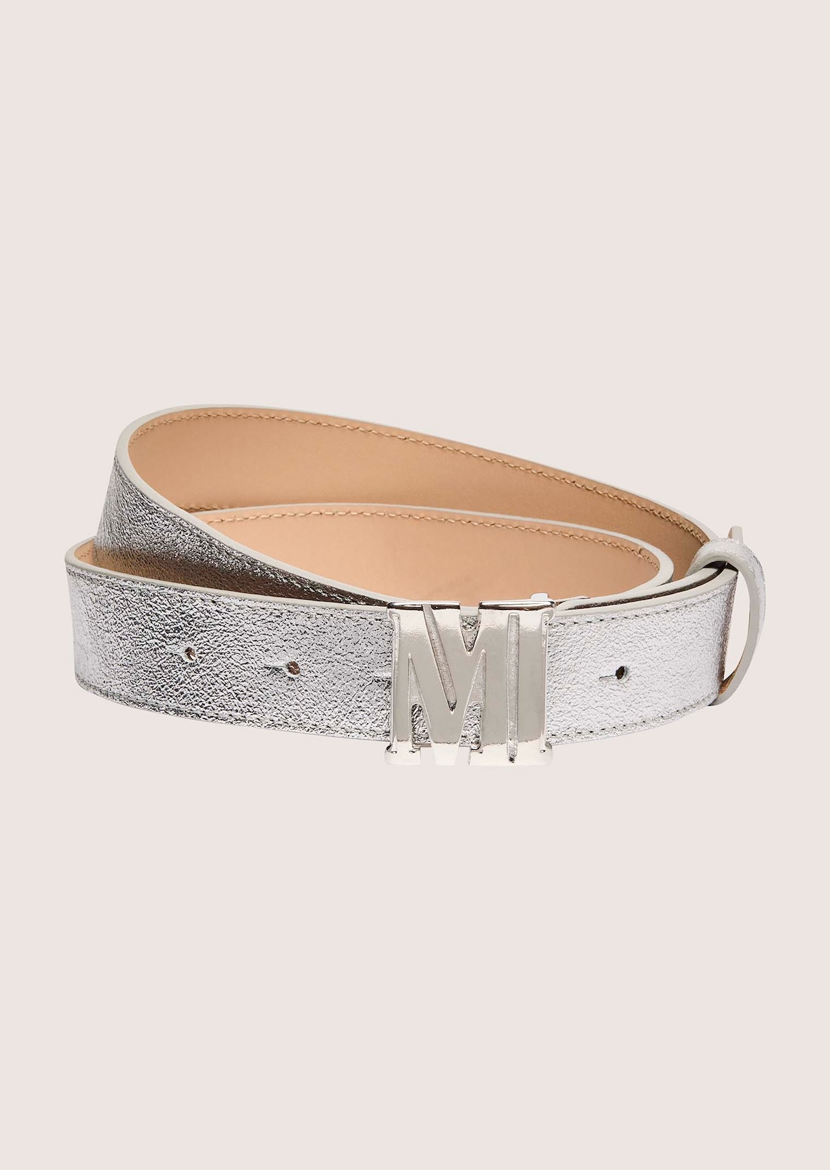 Elegante leren riem