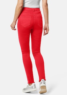 Jeans mit feinem Fransensaum thumbnail 4