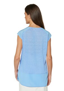 Blusenshirt im Materialmix thumbnail 4
