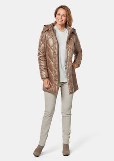 Veste longue matelassée doublée thumbnail 2