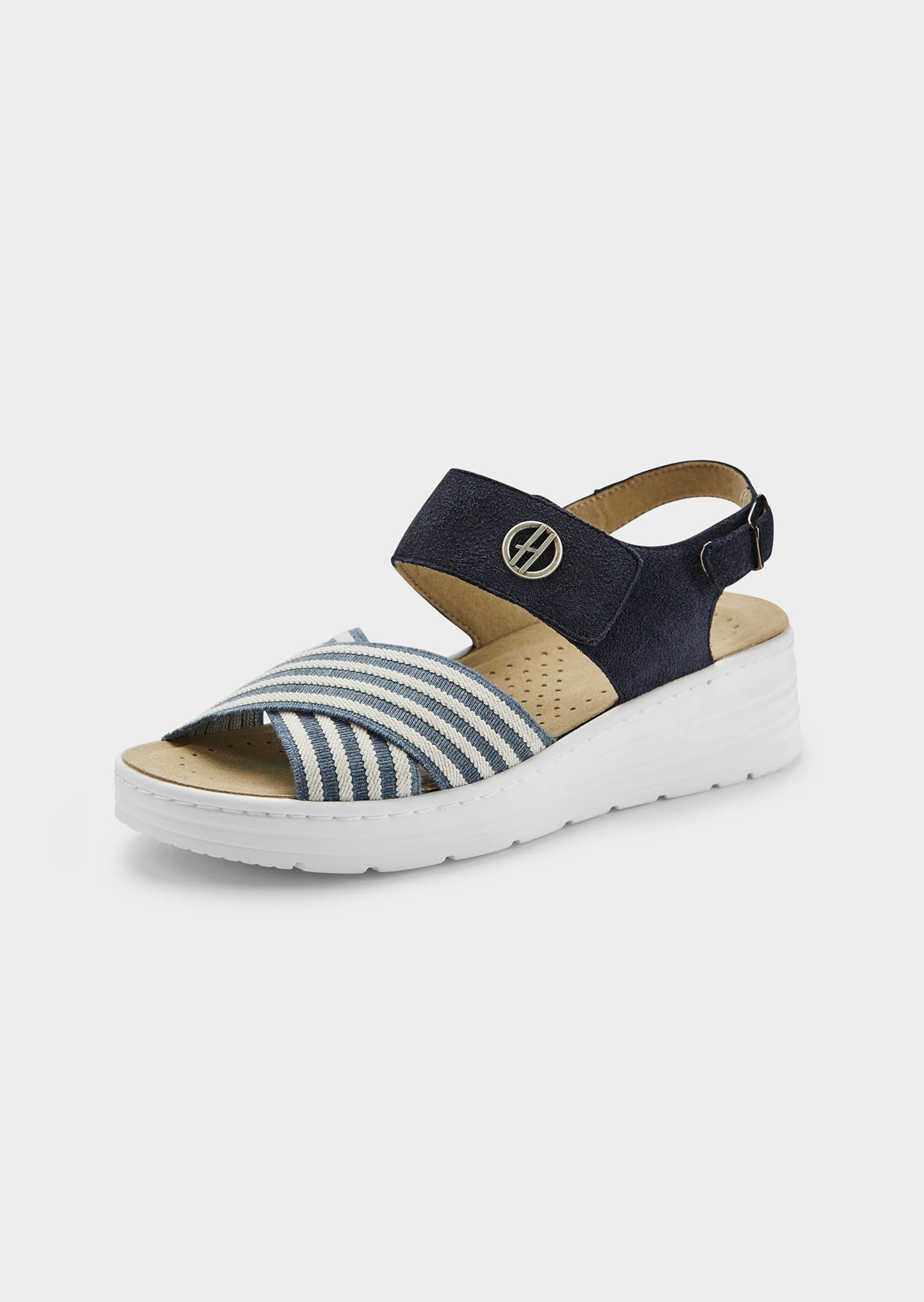 Sandale mit weichen Stretchbändern