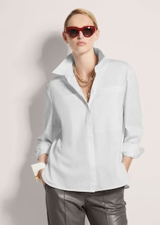 Lange Oversize-Bluse thumbnail 5