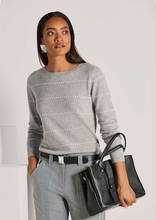 Pullover in edler Wollmischung thumbnail 5