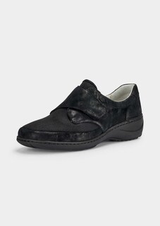 Slipper aus Leder und Textil thumbnail 1