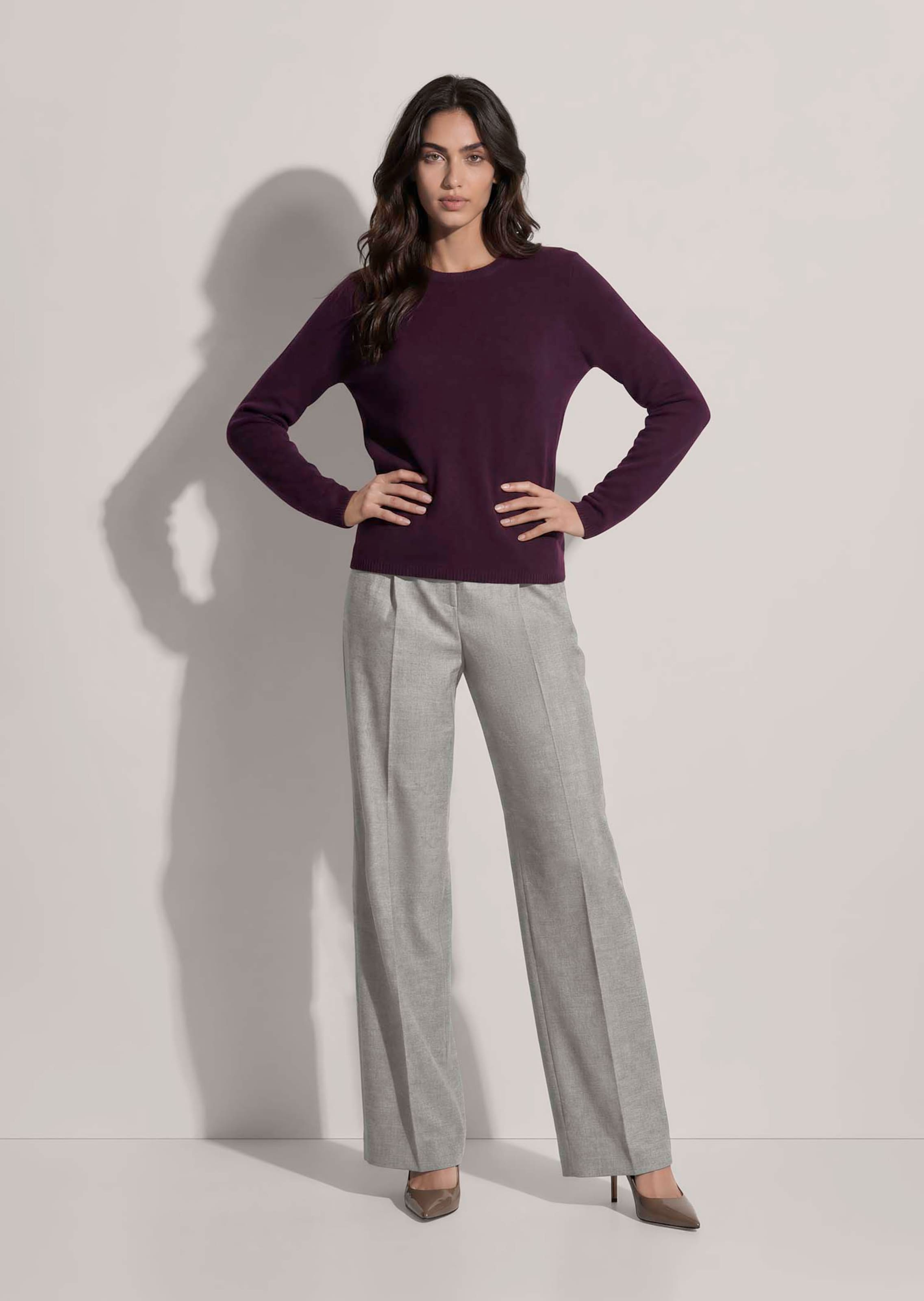 Trui met ronde hals, van Good Cashmere