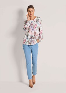 Viskosebluse mit Fantasieprint thumbnail 3