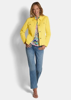 Jeansjacke in taillierter Form thumbnail 2
