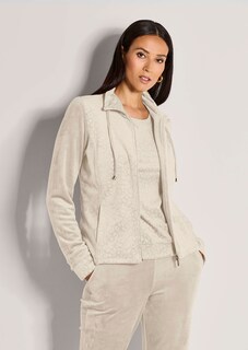 Sweatjacke in flauschiger Nicki-Qualität thumbnail 2