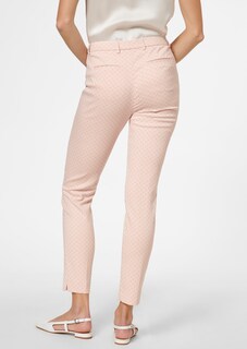 Zigarettenhose aus feinem Jacquard thumbnail 4
