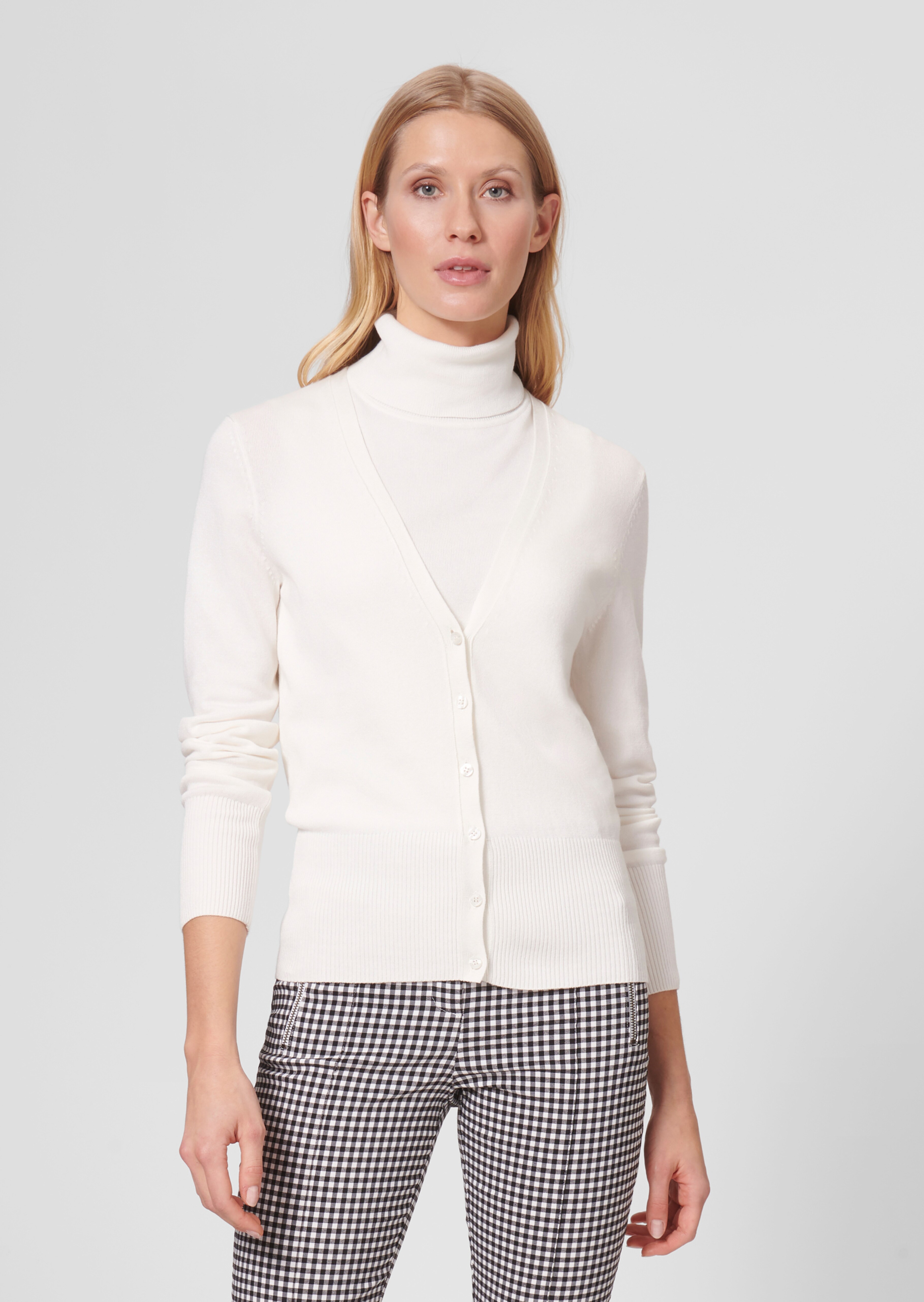 Gilet en maille en viscose stretch
