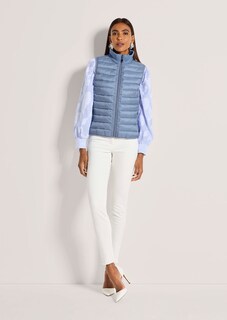 Gilet matelassé avec col montant décoratif thumbnail 3