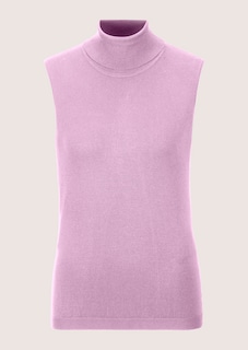 Ärmelloser Rollkragenpullover thumbnail 7