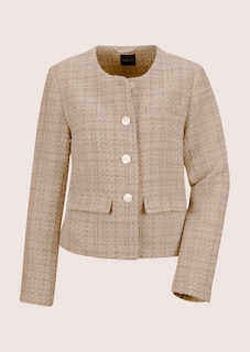 Kurzer Tweed-Blazer thumbnail 7