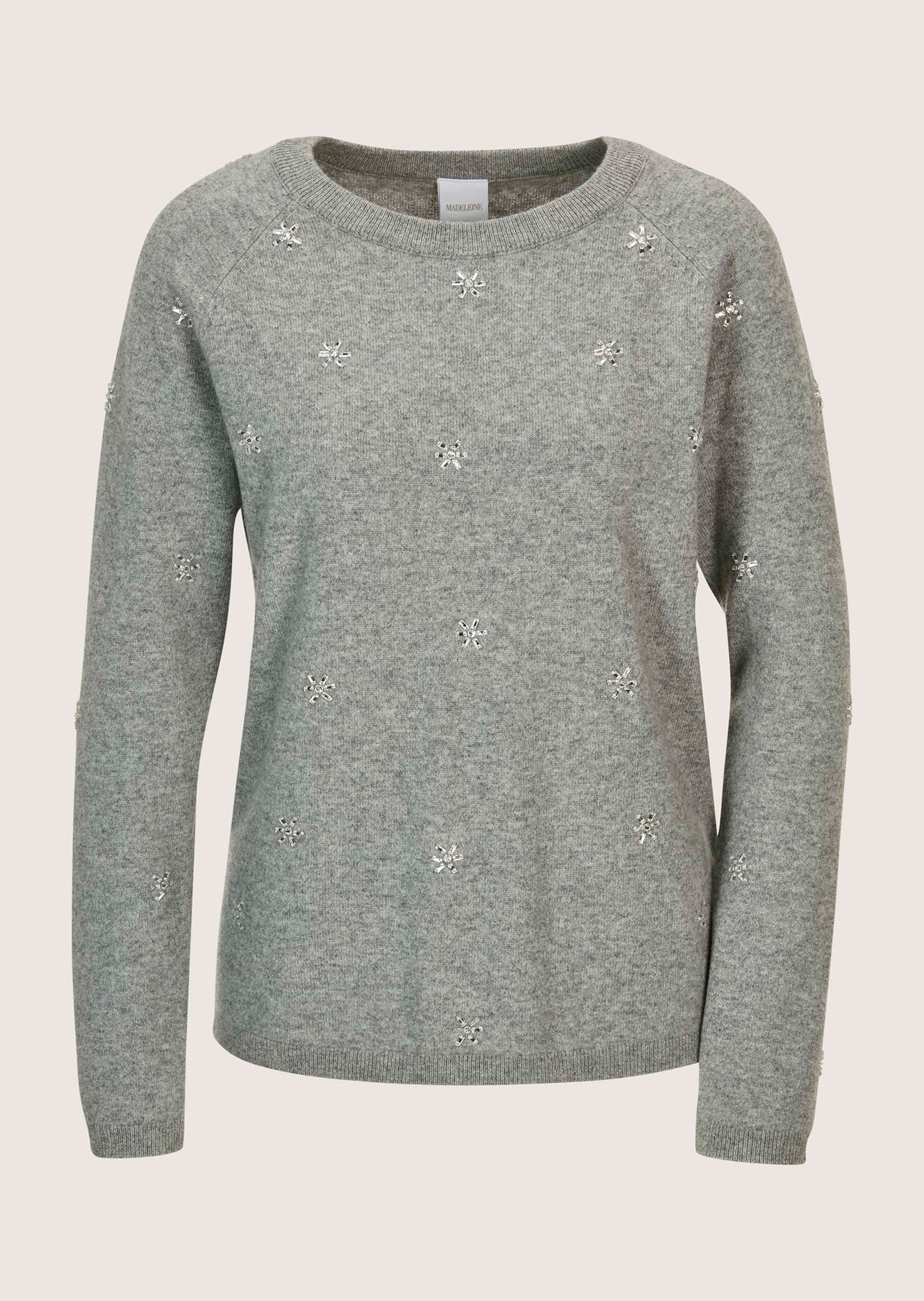 Pullover mit funkelnder Zierstein-Deko