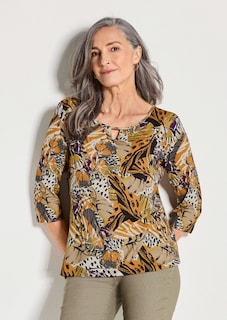 T-shirt en jersey avec imprimé animalier thumbnail 7