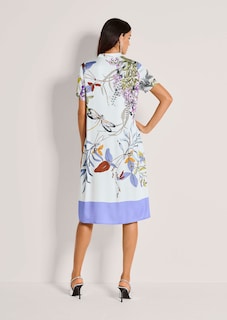 Robe à imprimé floral avec petit col montant thumbnail 4