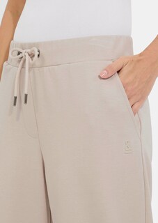 Vrijetijdsbroek van gladde doubleface stof thumbnail 3