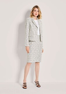 Blazer aus Tweed-Bouclé mit Pailletten thumbnail 3