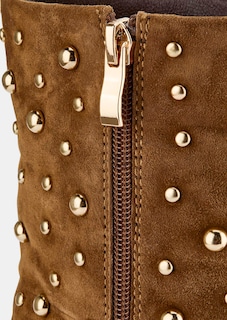 Prachtige leren enkellaarsjes met studs thumbnail 3