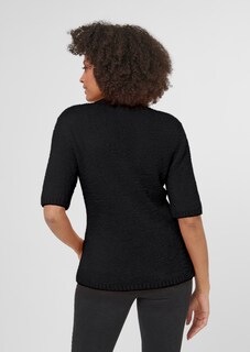 Pull col montant en maille duveteuse thumbnail 4