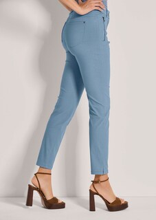 Skinny fit trousers with zip pockets thumbnail 4