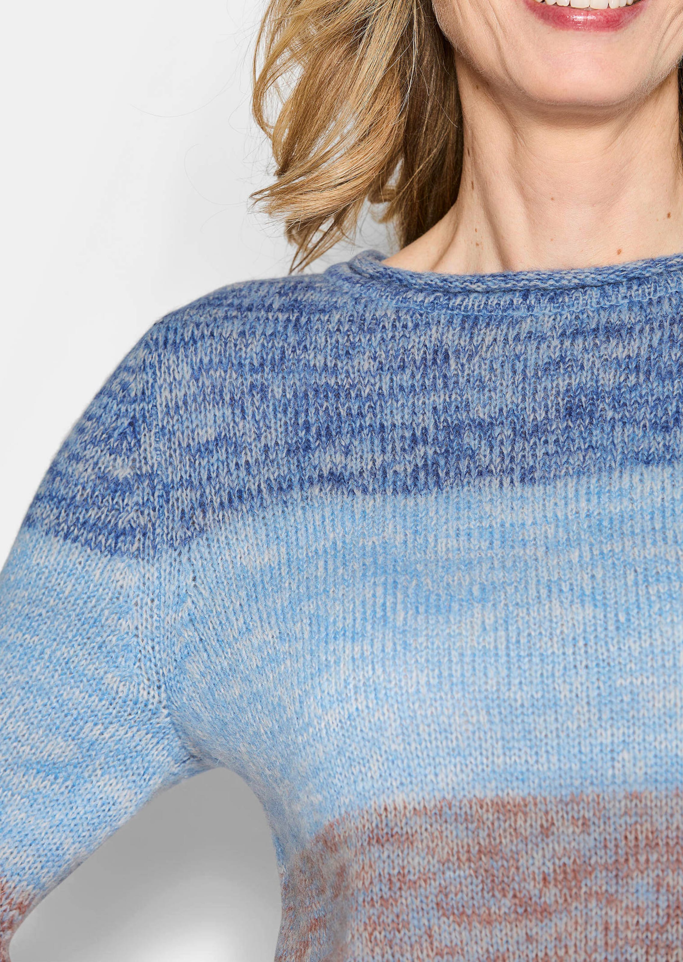 Pullover mit Blockstreifenmuster thumbnail 5