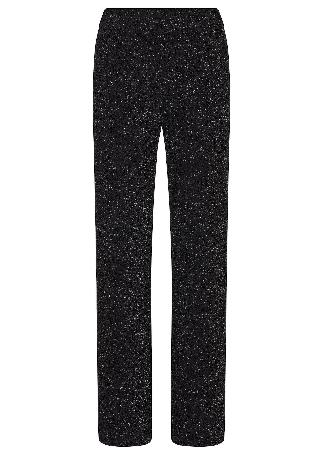 Weite Hose VERA aus glänzendem Jersey